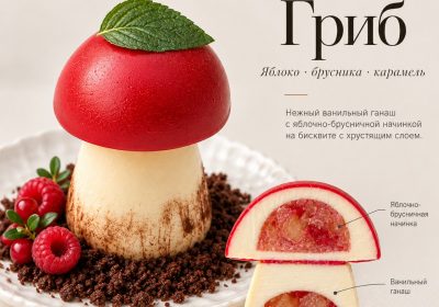 Пирожное "Гриб"